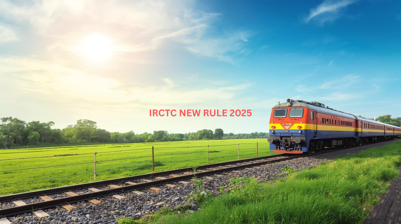 IRCTC New rule 2025 No Cancellation Fee Train Ticket Date CHange Indian Railways